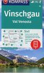 KOMPASS Wanderkarte Vinschgau /Val Venosta 1:50 000