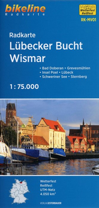 Radkarte Lübecker Bucht, Wismar (RK-MV01)