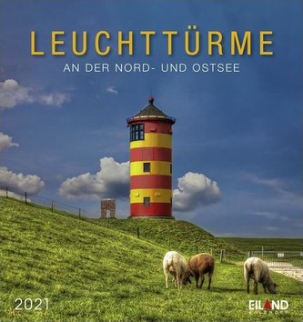 Leuchttürme 2021 - Postkartenkalender