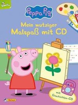 Peppa: Mein wutziger Malspaß mit CD