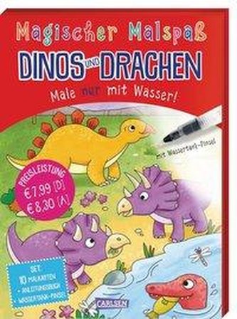 Magischer Malspaß: Dinos und Drachen