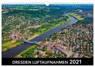 Dresden Luftaufnahmen 2021 45x30 cm