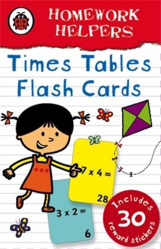 Ladybird Homework Helpers: Times Tables flash cards