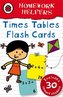 Ladybird Homework Helpers: Times Tables flash cards