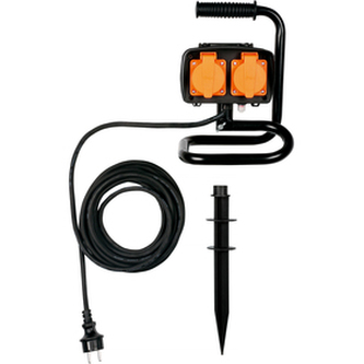 RPC 201 Zásuvky 4x230V, IP44, 5m RETLUX