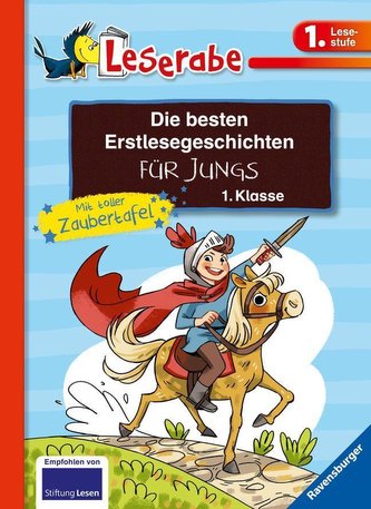 Die besten Erstlesegeschichten für Jungs 1. Klasse mit toller Zaubertafel