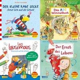 Maxi-Pixi-Serie Nr.77: 4er Bundle Endlich Schulkind! (4x1 Exemplar)