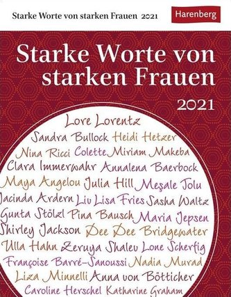 Starke Worte von starken Frauen 2021