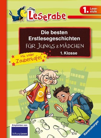 Die besten Erstlesegeschichten für Jungs und Mädchen 1. Klasse mit toller Zaubertafel