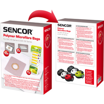 Příslušenství k vysavači SENCOR Sáčky SVC 45/52 + LEMON