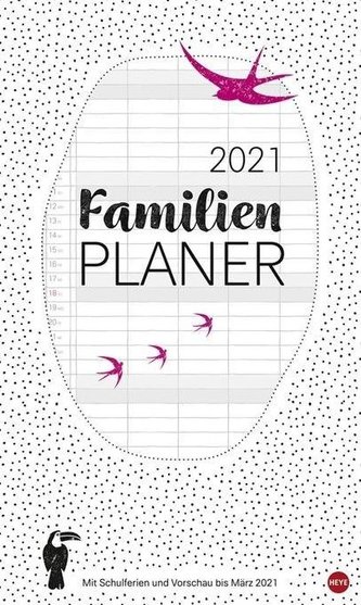 Stamp Art Familienplaner XL Kalender 2021