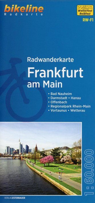 Radwanderkarte Frankfurt am Main 1 : 60 000
