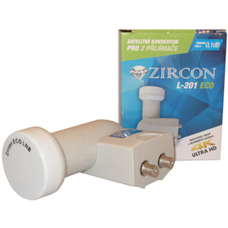 Satelitní příslušenství ZIRCON L201 ECO TWIN LNB