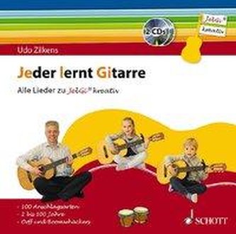 Jeder lernt Gitarre - Alle Lieder zu JelGi kreativ 2 CDs