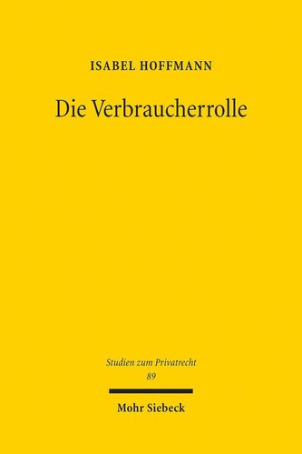 Die Verbraucherrolle