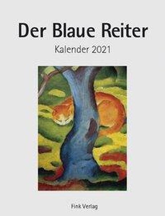 Der Blaue Reiter 2021. Kunstkarten-Einsteckkalender