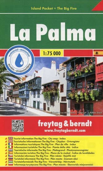 La Palma, Autokarte 1:75.000, Island Pocket + The Big Five