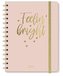 Gold Spiral-Kalenderbuch A5 Kalender 2021