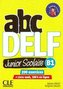 abc Delf Junior B1. Nouvelle édition. Schülerbuch + DVD + Digital