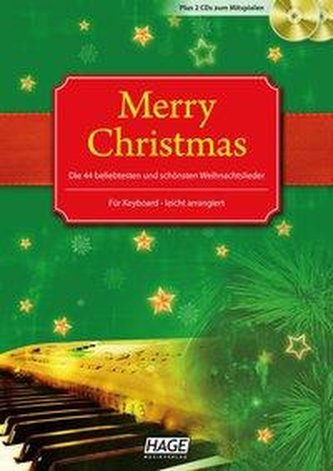 Alte und neue Weihnachtslieder Merry Christmas für Keyboard