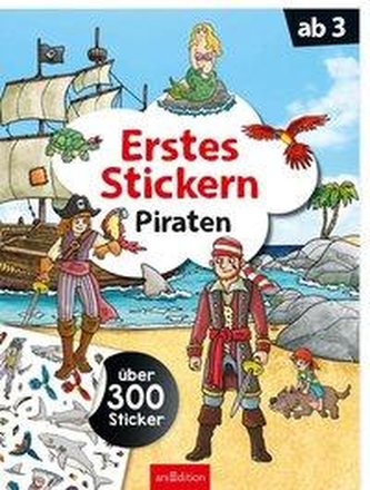 Erstes Stickern Piraten
