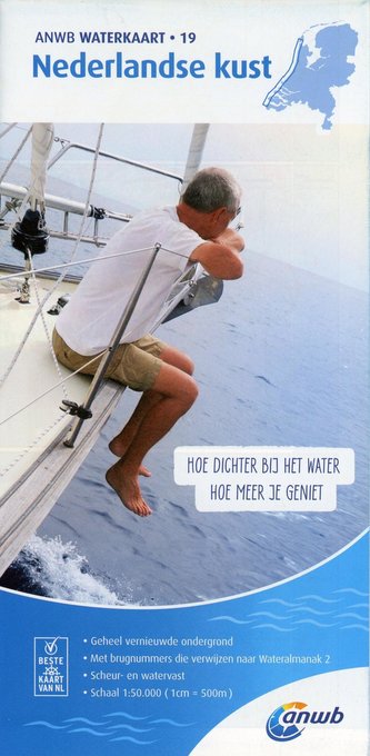 Nederlandse Kust 1:50 000 Waterkaart