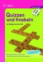 Quizzen und Knobeln im Religionsunterricht