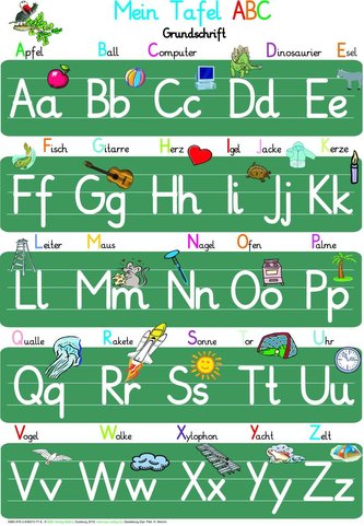 Mein Tafel ABC - Grundschrift