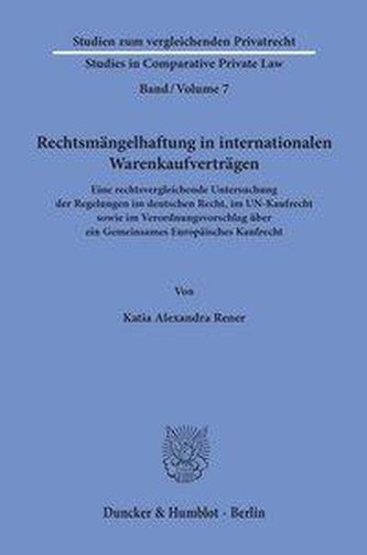 Rechtsmängelhaftung in internationalen Warenkaufverträgen