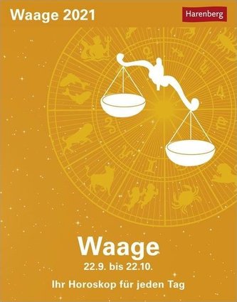 Sternzeichenkalender Waage 2021