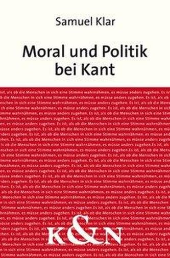 Moral und Politik  bei Kant