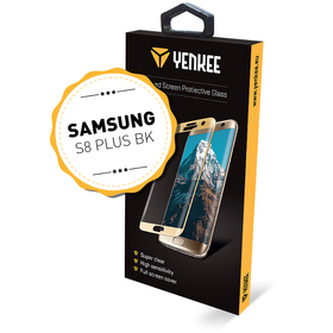 Ochranné sklo YENKEE YPG 3D03 Galaxy S8+ BK