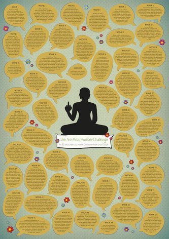 Die Am-Arsch-vorbei-Challenge: Rubbelposter