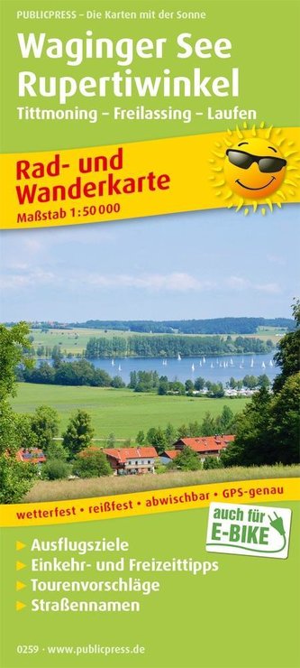 Waginger See, Rupertiwinkel, Tittmoning - Freilassing -Laufen
