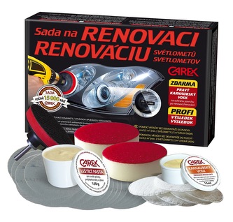 Sada na renovaci světlometů CAREX 90710