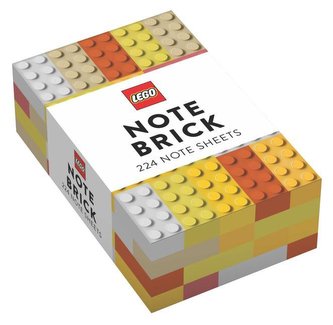 LEGO(TM) Note Brick (Yellow-Orange)