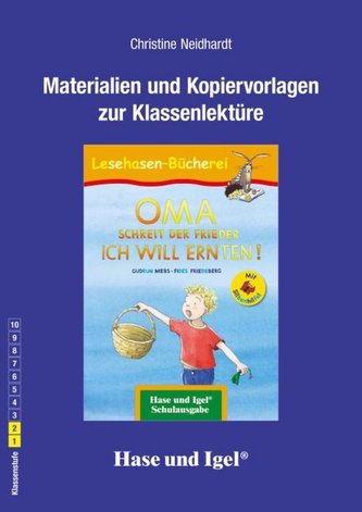 OMA, schreit der Frieder. ICH WILL ERNTEN! / Silbenhilfe. Begleitmaterial