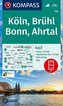 KOMPASS Wanderkarte Köln, Brühl, Bonn, Ahrtal 1:50 000