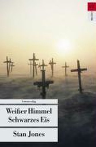 Weißer Himmel, schwarzes Eis