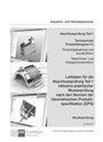 Abschlussprüfung Teil 1 Technischer Produktdesigner/-in ISO-GPS (2326 & 2327)