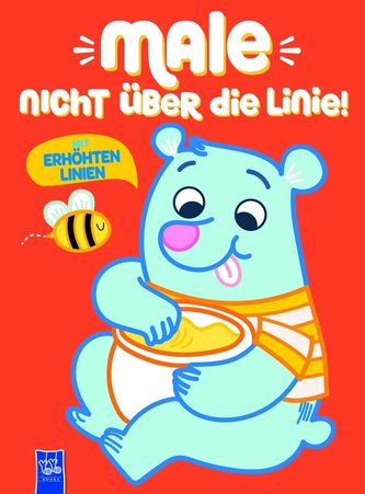 Male nicht über die Linie (rot)