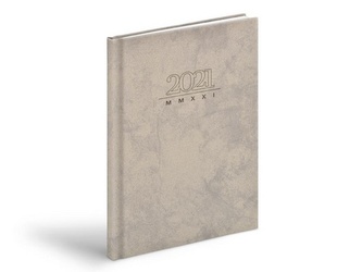 Diář 2021 T805 PU grey