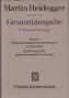 Gesamtausgabe Abt. 2 Vorlesungen Bd. 61. Phänomenologische Interpretationen zu Aristoteles
