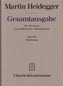 Gesamtausgabe Abt. 3 Unveröffentlichte Abhandlungen Bd. 66. Besinnung (1938/39)