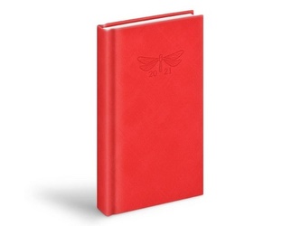 Diář 2021 D802 PU red 90x170 mm