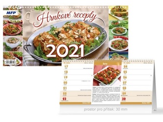 Hrnkové recepty (čtrnáctidenní) - stolní kalendář 2021