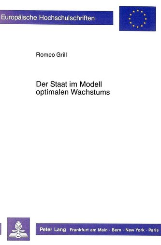 Der Staat im Modell optimalen Wachstums