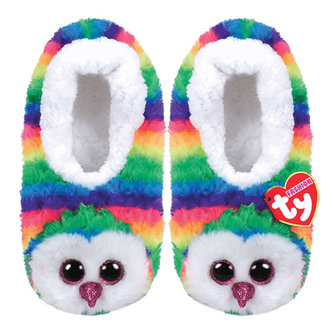 Ty Fashion bačkůrky OWEN - sova, velikost L (36-38)