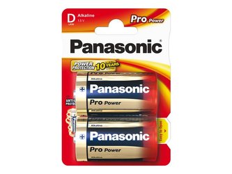 Baterie D (R20) alkalická PANASONIC Pro Power 2BP