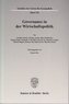 Governance in der Wirtschaftspolitik